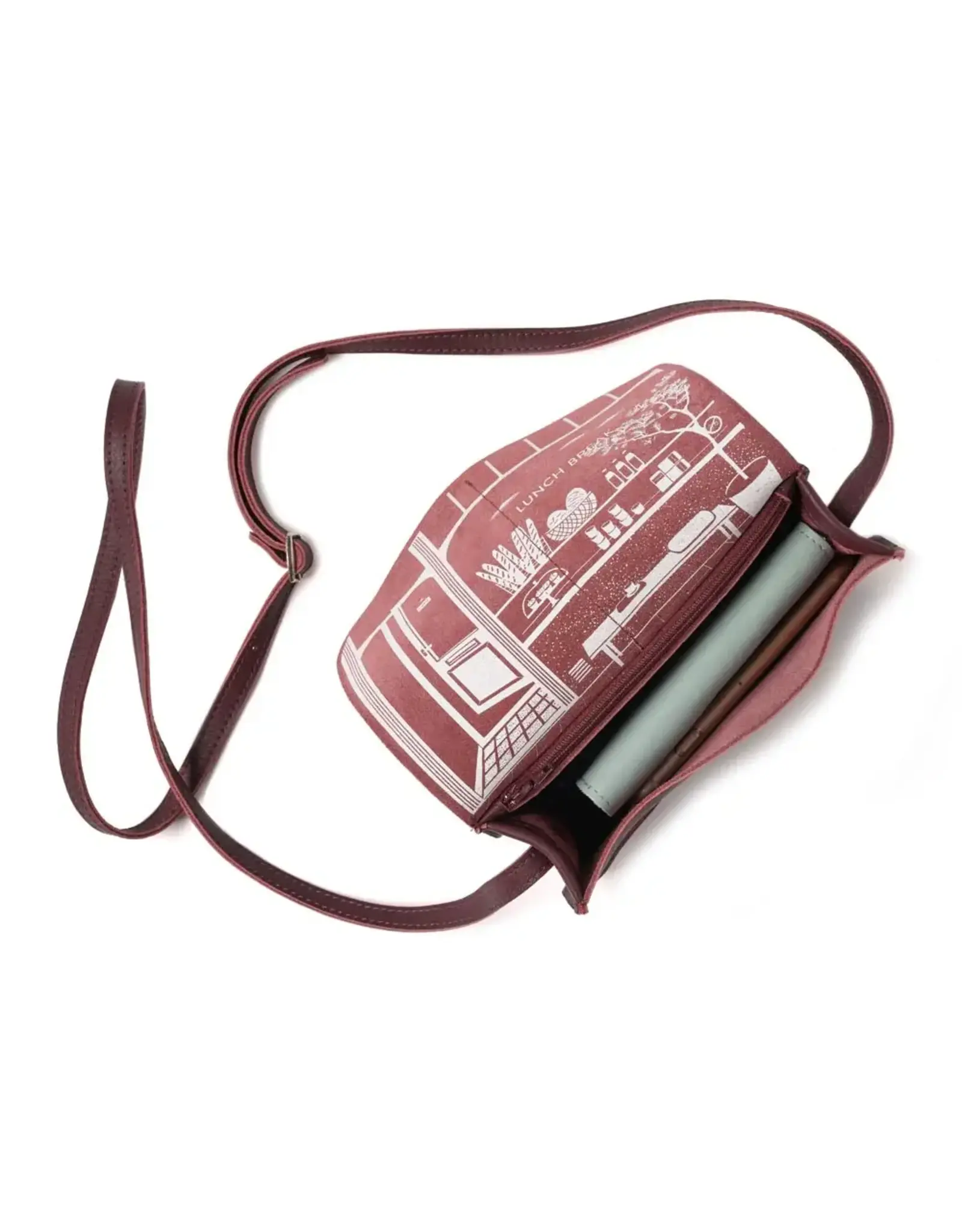 Keecie Lunch break, Aubergine