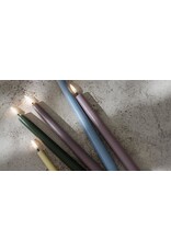 Uyuni Led, Tafelkaarsen - Dusty Rose - 2st - 2,3x25cm