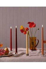 Uyuni Led, Tafelkaarsen - Red - 2st - Ø2,3x32cm