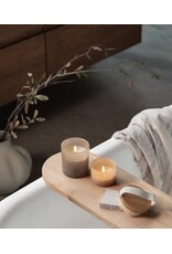 Uyuni Led kaars in Glas - Beige - 2st - 6x7cm