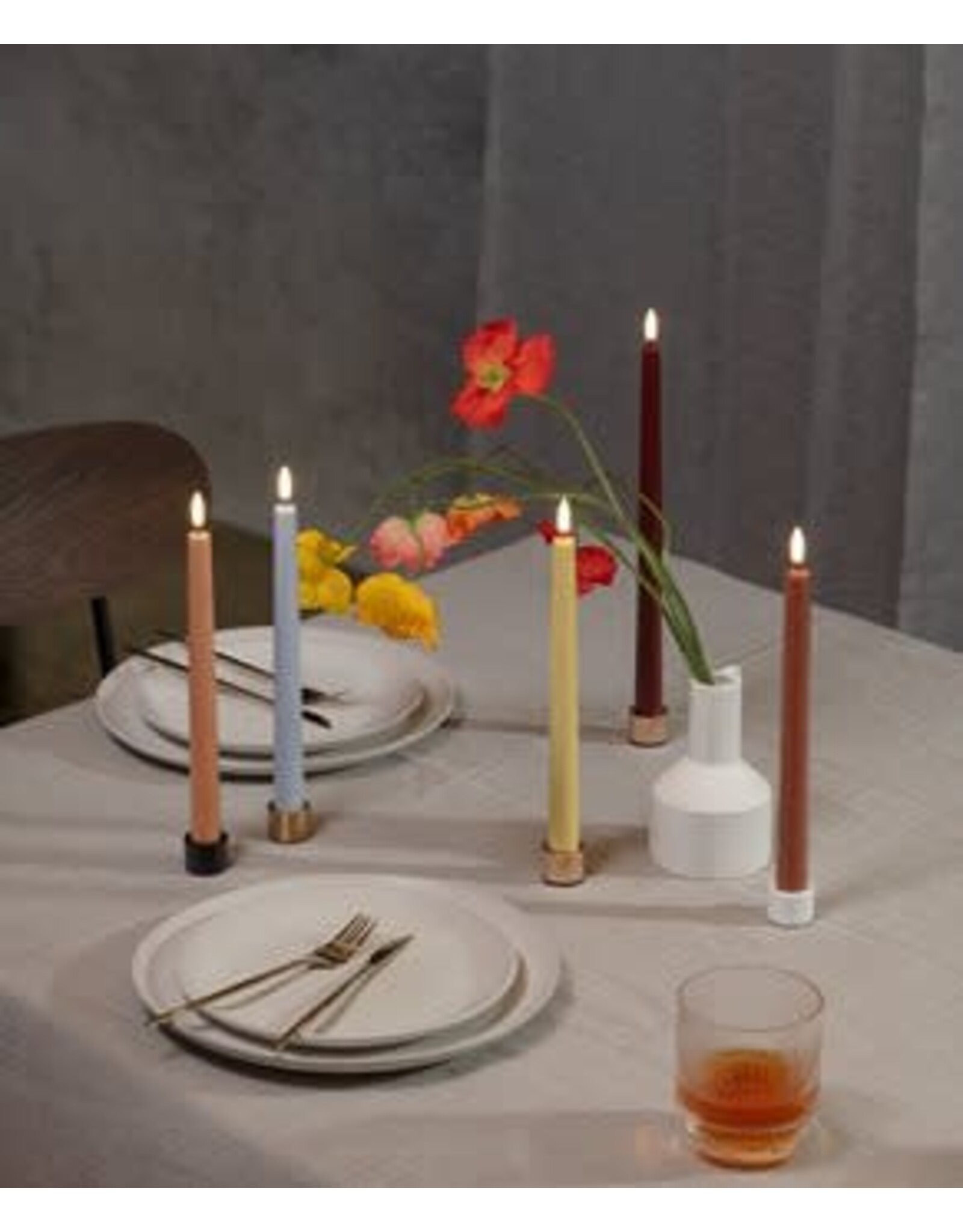 Uyuni Kandelaar, Matte Brass - 3,25x2,32 cm -  2st