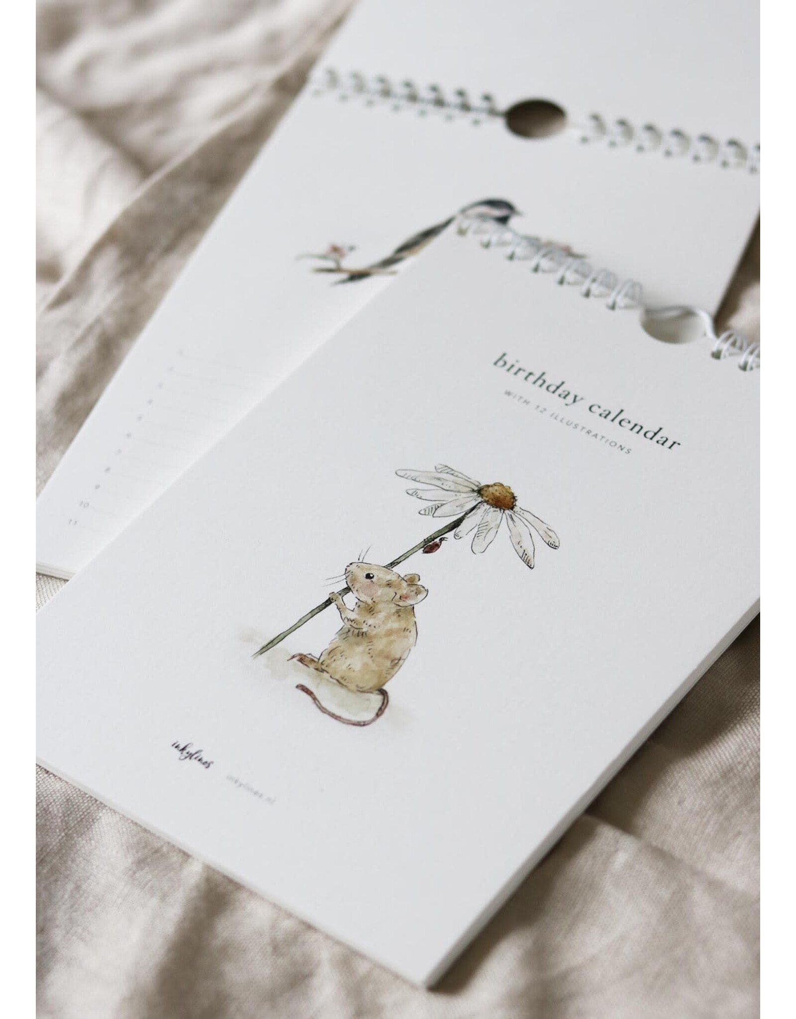 Inkylines Verjaardagskalender Inkylines A5