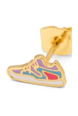 Lulu Copenhagen Oorbel Stud - Sneaker - Goud - Single