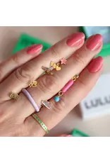 Lulu Copenhagen Oorbel Stud - Sneaker - Goud - Single