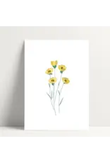 Poussière des rues Wenskaart - Buttercup - Postkaart + Envelop