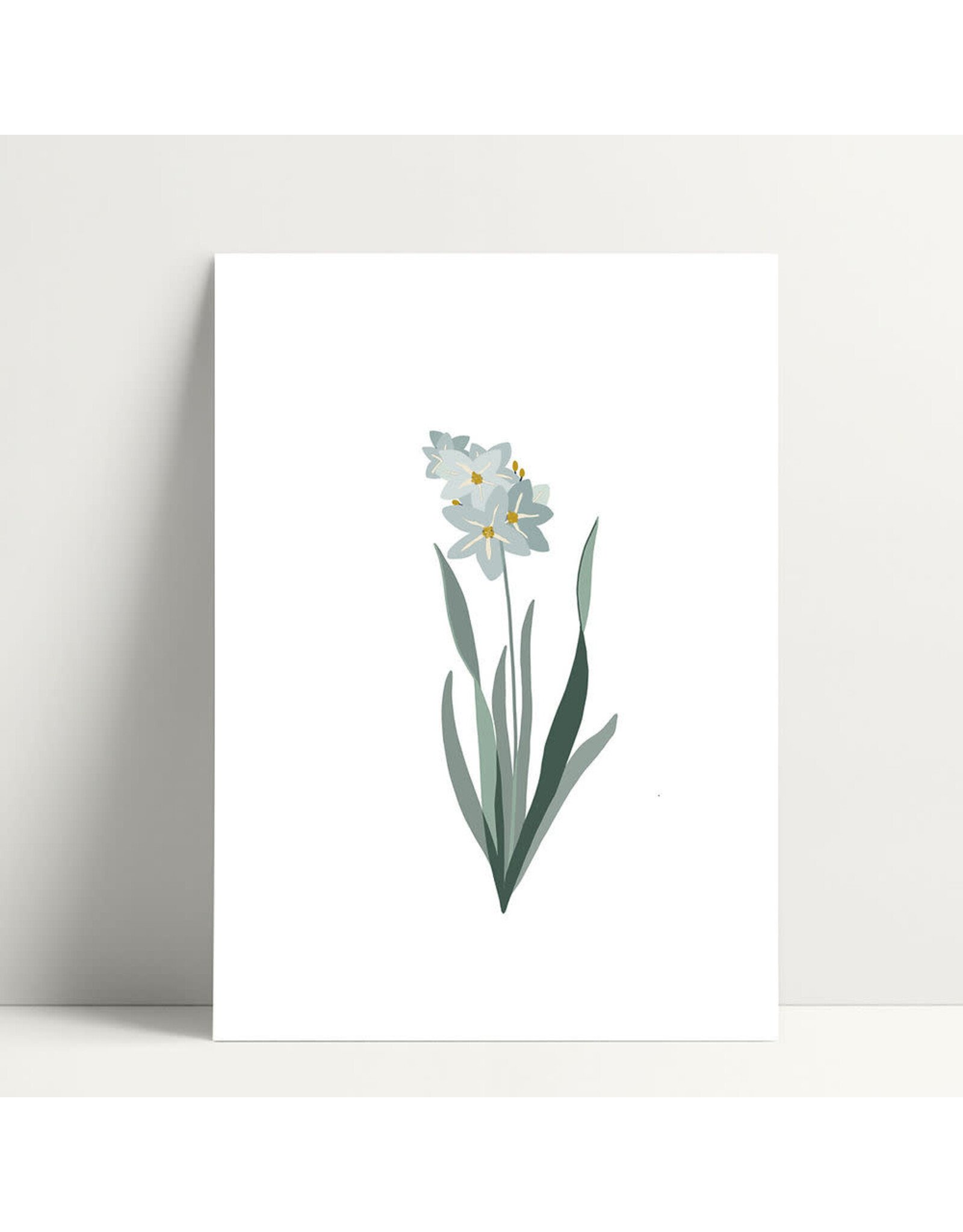 Poussière des rues Wenskaart - Jacinthe - Postkaart + Envelop