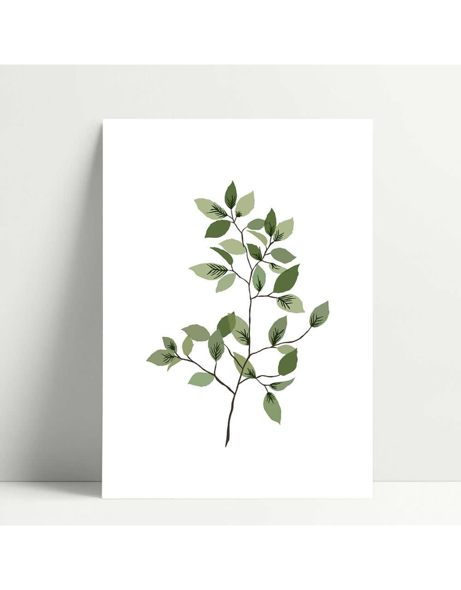 Poussière des rues Wenskaart - Noisette - Postkaart + Envelop