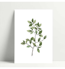 Poussière des rues Wenskaart - Noisette - Postkaart + Envelop