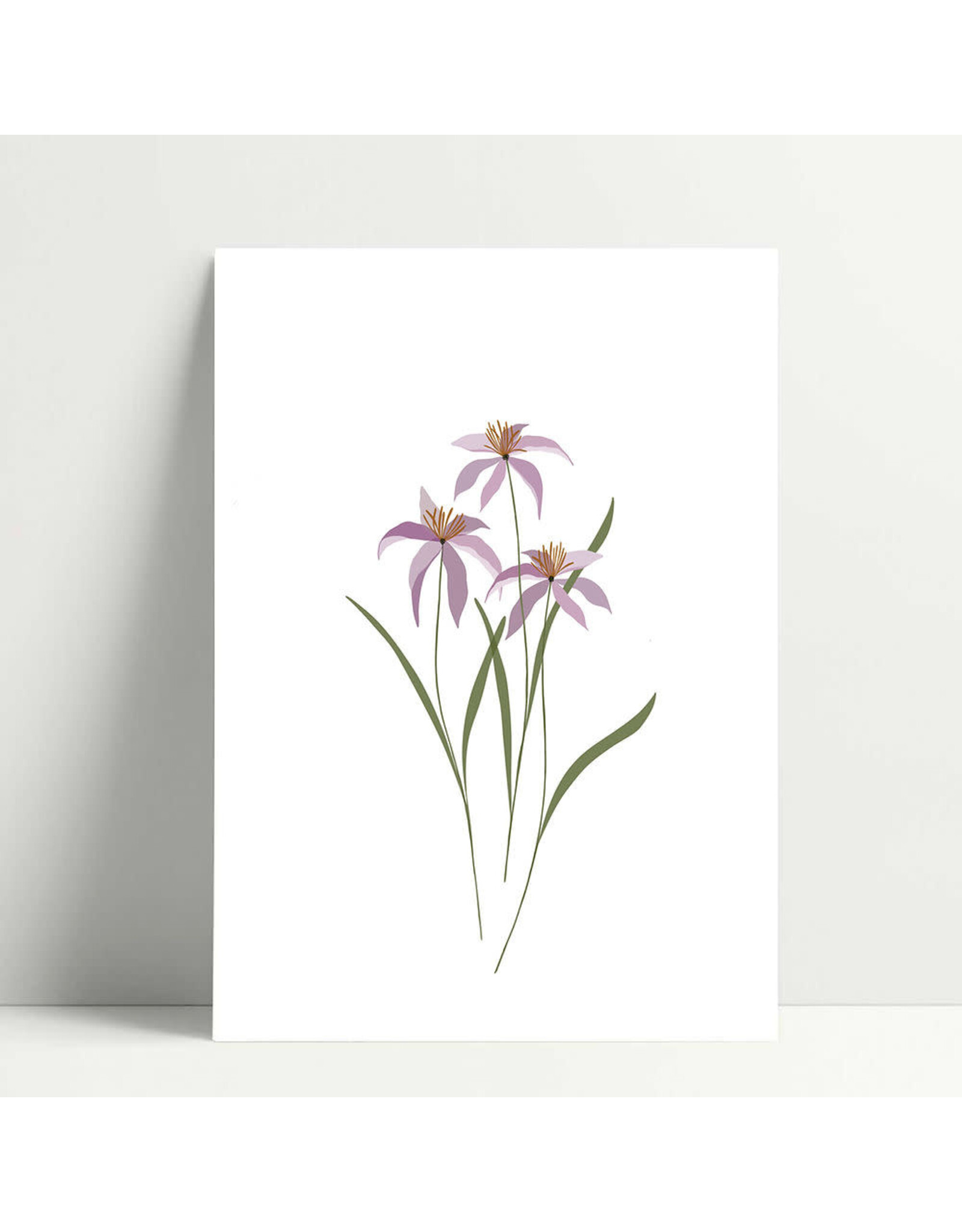 Poussière des rues Wenskaart - Swan - Postkaart + Envelop