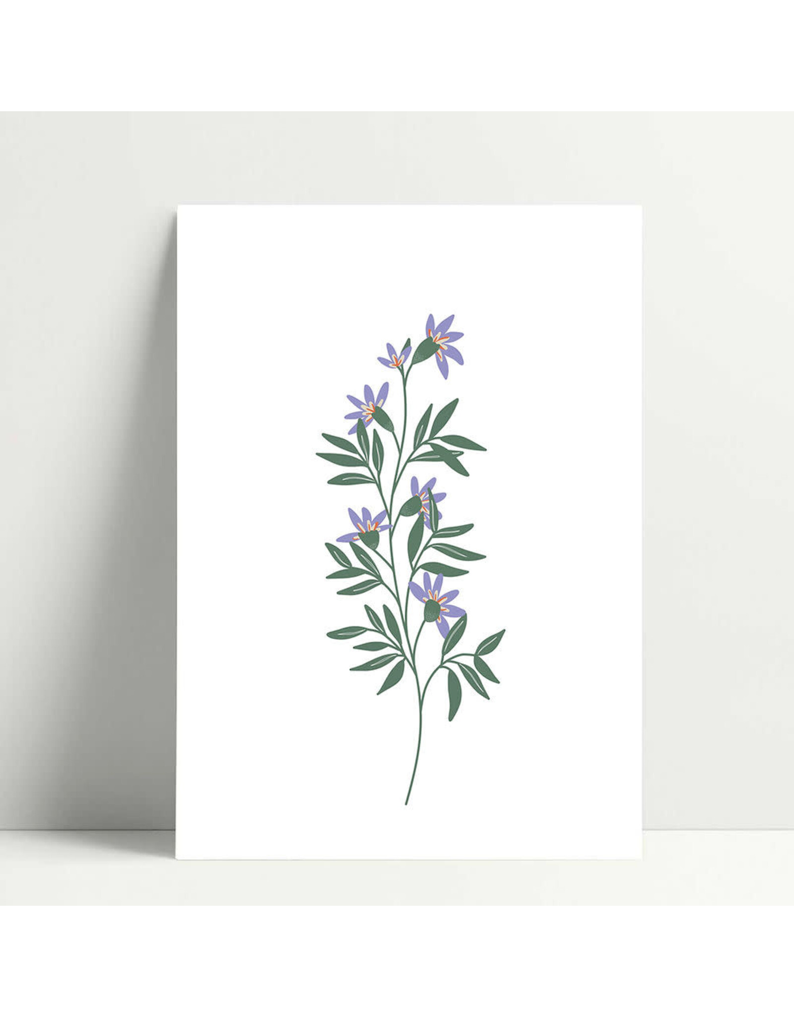 Poussière des rues Wenskaart - Grimpante - Postkaart + Envelop