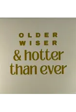 Yett Tegeltje - Older wiser & hotter than ever, Creme/Goud - 10x10