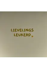 Yett Tegeltje - Lievelingsleukerd ,Creme/Goud - 10x10