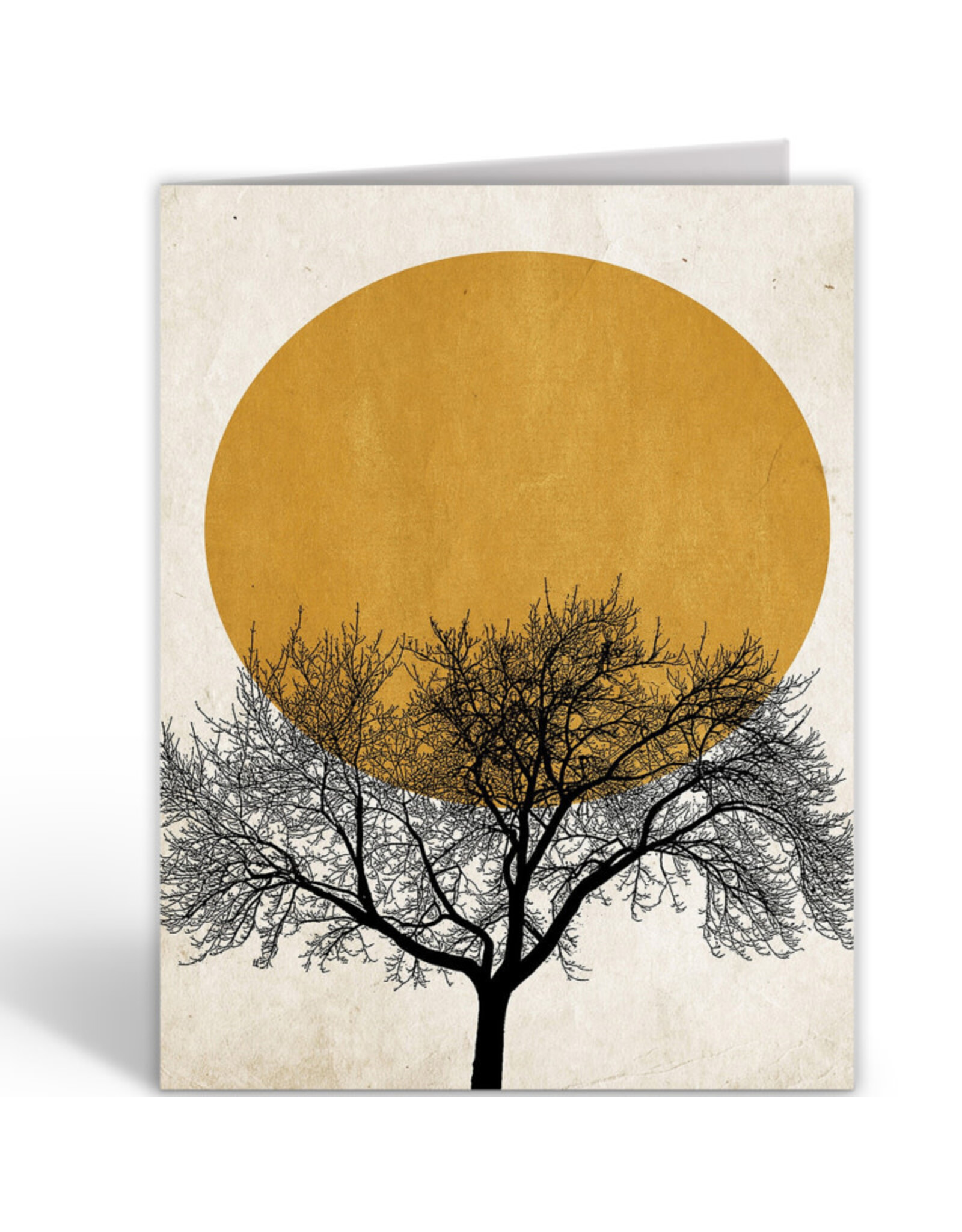 East End Wenskaart - Winter Morning - Dubbele kaart + Envelop