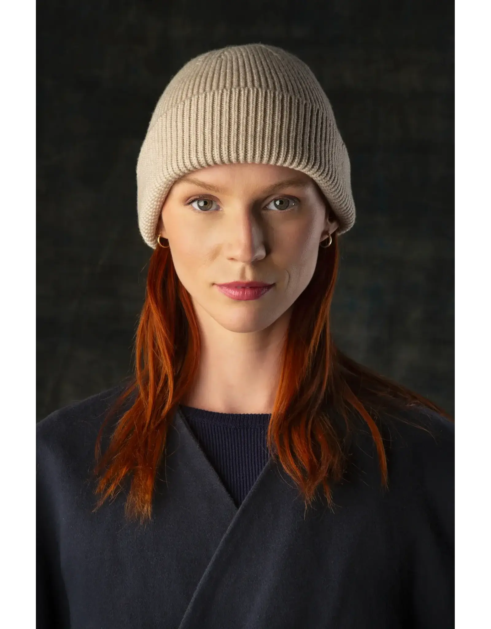 Wolvis Wolvis Beanie - Alabaster - 100% Merinowol