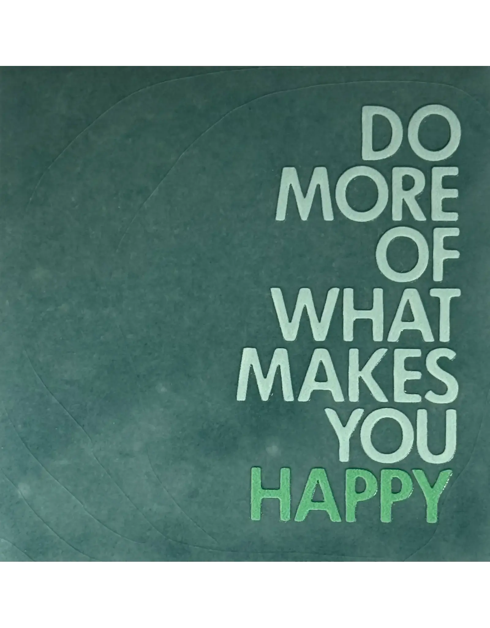 Yett Tegeltje - Do more of what makes..., Zeegroen/Lichtgroen - 10x10