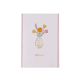 Zusss Wenskaart - Broche Beterschap - Dubbele kaart + Envelop