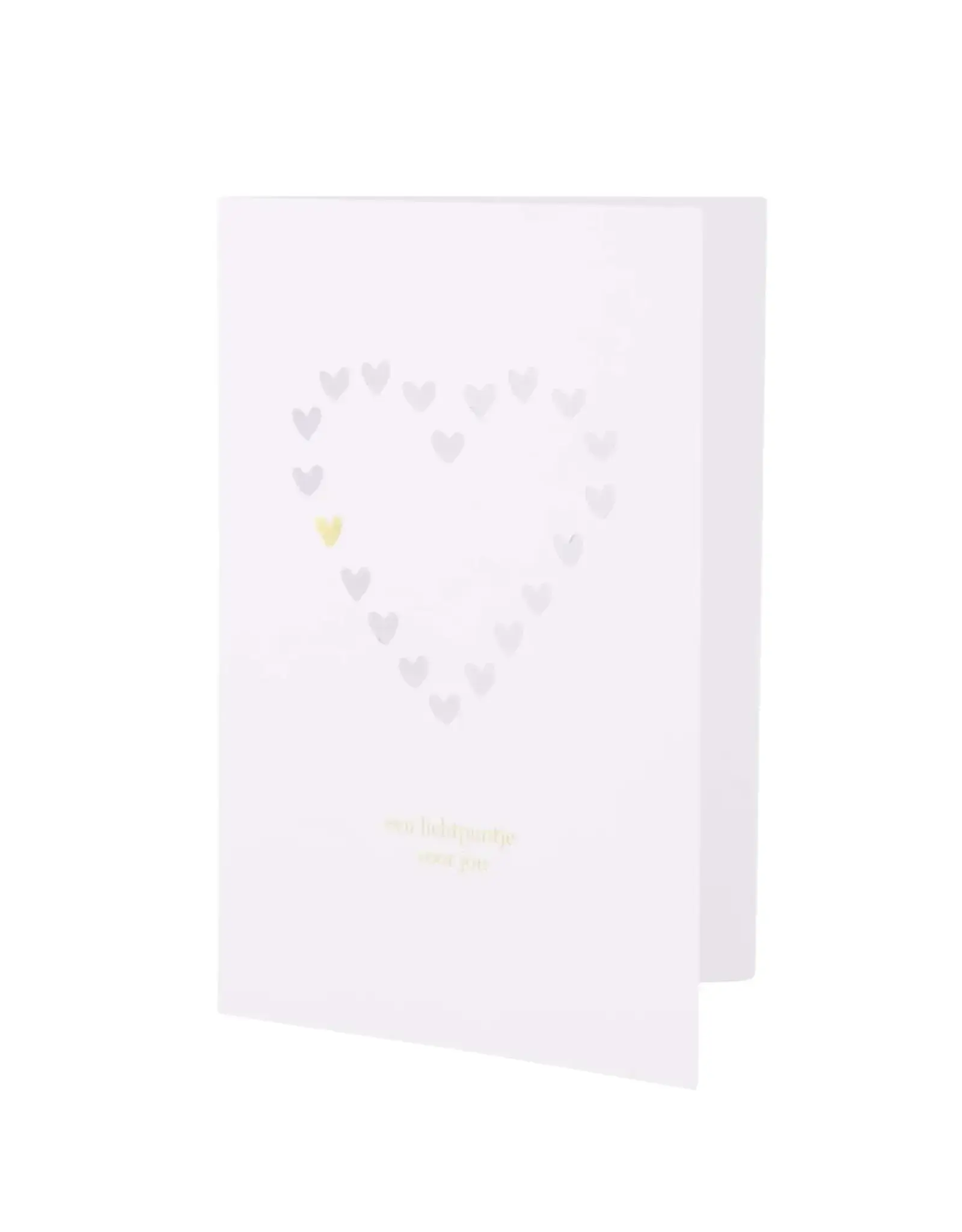 Zusss Wenskaart - Lichtpuntje voor jou - Dubbele kaart + Envelop