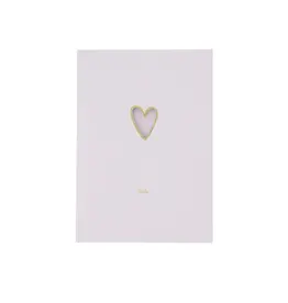 Zusss Wenskaart - Hartje, Liefs - Dubbele kaart + Envelop