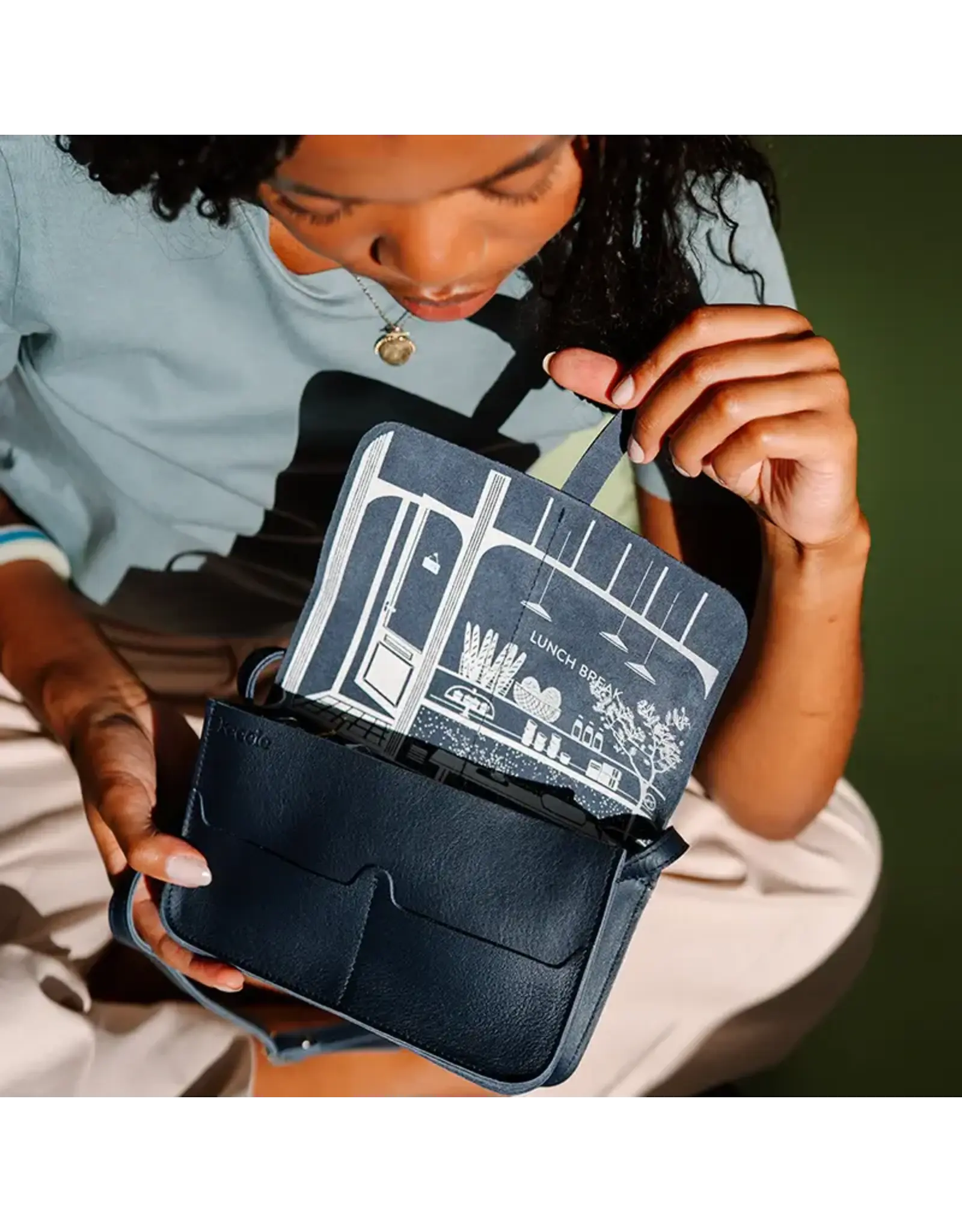 Keecie Lunch Break, Ink blue