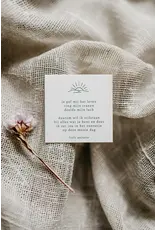 Little Universe Mini Staand lijstje + Mini Poëzie 'Zonnetje'