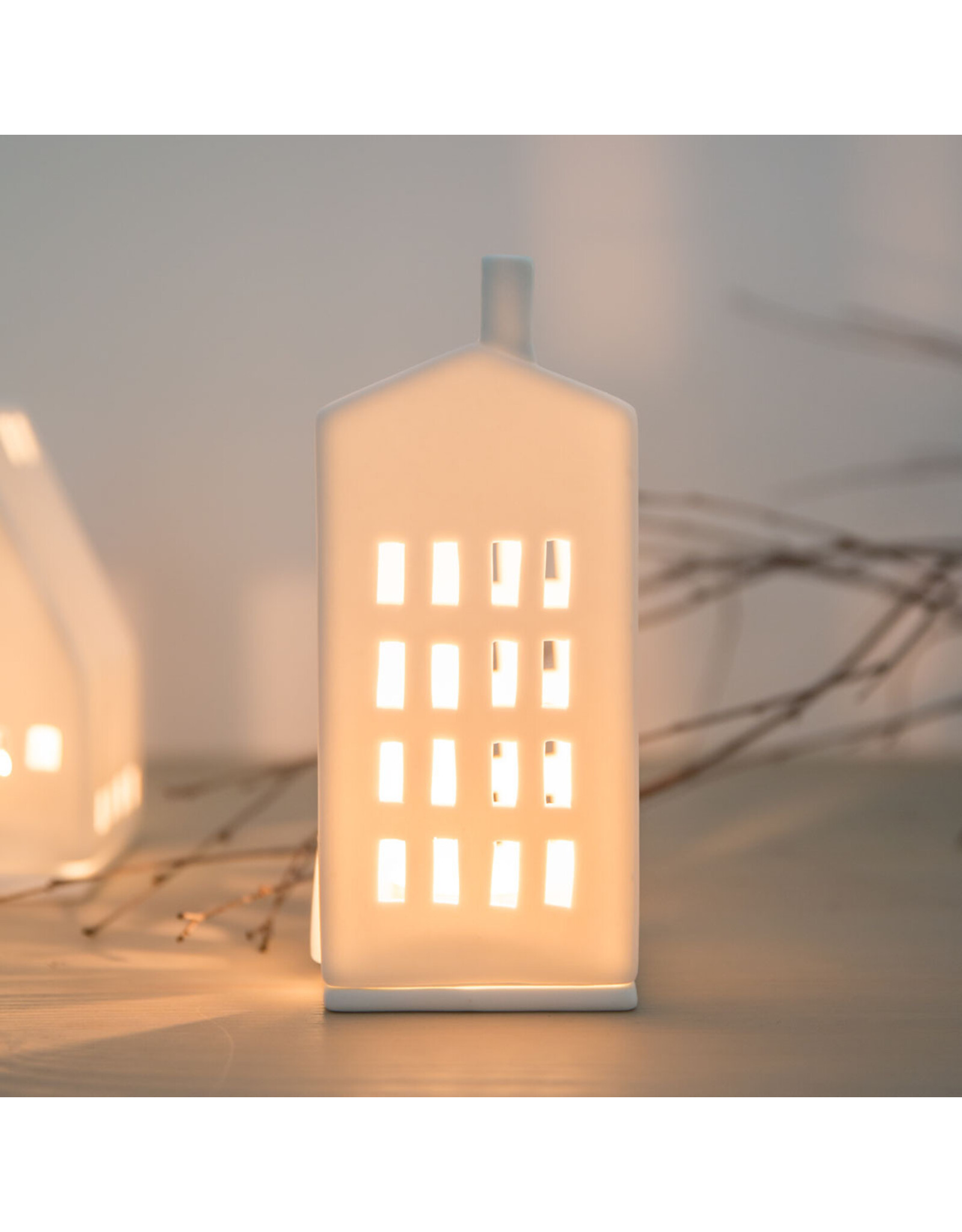 Raeder Lichthuisje M - Kleine Raampjes - 16 x 7,5 x 7,5 cm