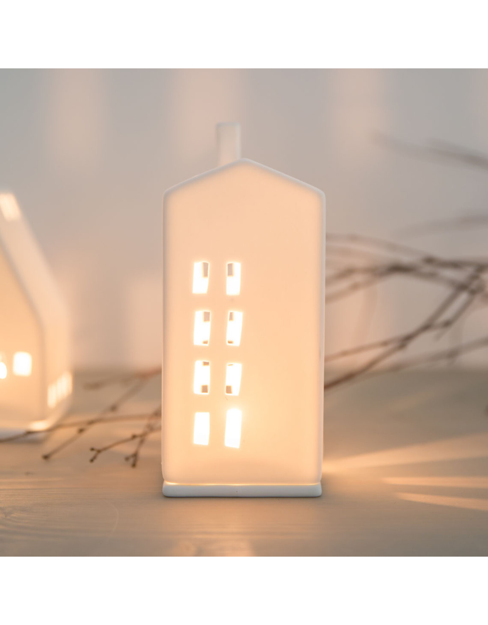 Raeder Lichthuisje M - Kleine Raampjes - 16 x 7,5 x 7,5 cm