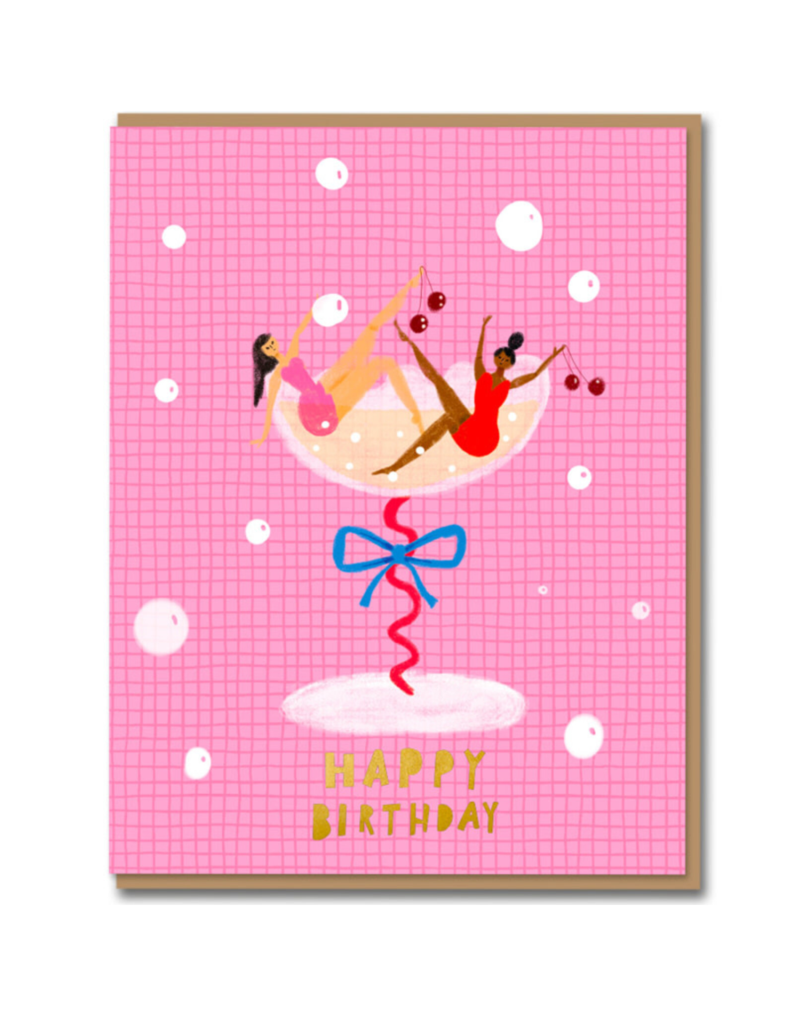 Carolyn Suzuki Goods Wenskaart - Aperitivo - Dubbele kaart + Envelop