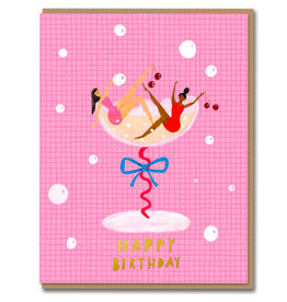 Carolyn Suzuki Goods Wenskaart - Aperitivo - Dubbele kaart + Envelop