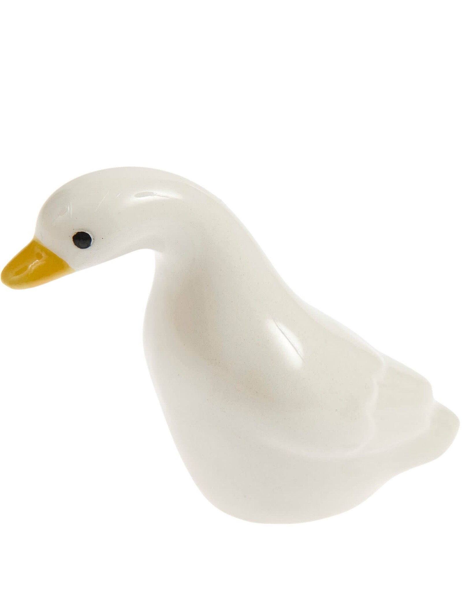 Rico Design Mini Gans, Wit -  6,4x3,7x8cm