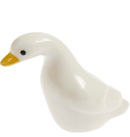 Rico Design Mini Gans, Wit -  6,4x3,7x8cm