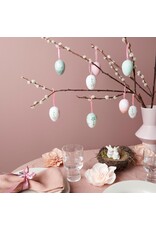 Rico Design Mini Konijntje Links, Wit - 4,8x2,8x3,8 cm