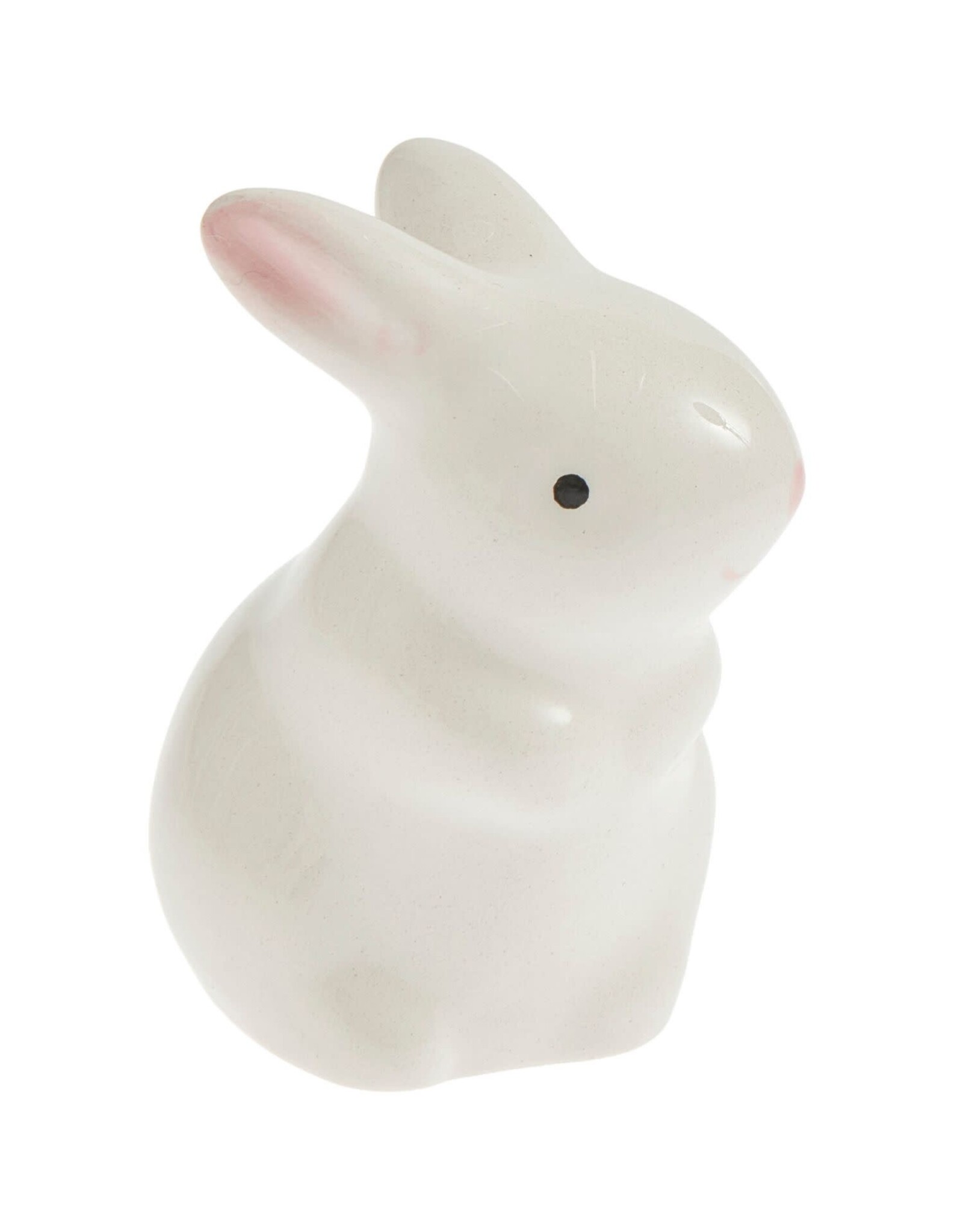 Rico Design Mini Konijntje Rechts, Wit - 4,8x2,8x3,3cm