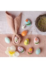 Rico Design Mini Konijntje Rechts, Wit - 4,8x2,8x3,3cm