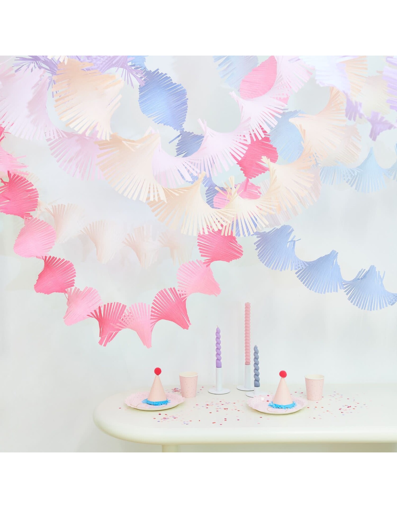 Rico Design Spiraal Kaars - Lila - Ø2,4 x 18,5cm