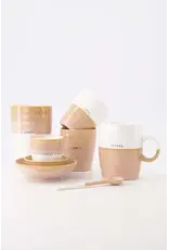 Zusss Koffiemok -Lucky, Roze - Ø7,5x8,5cm