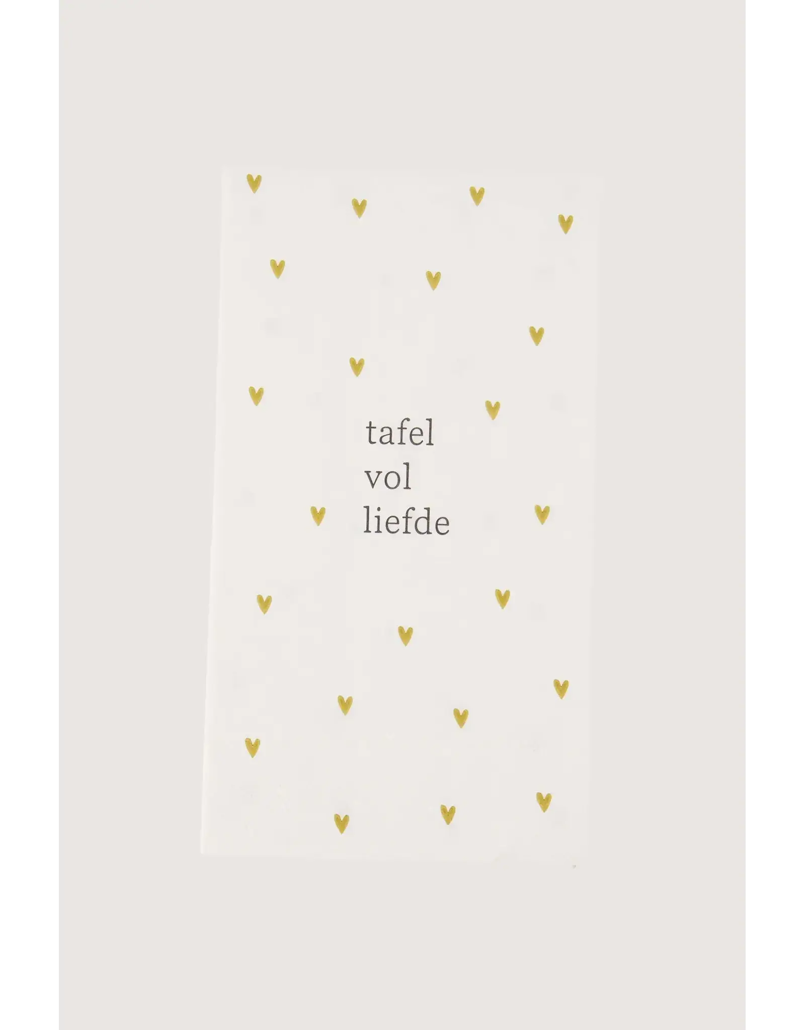 Zusss Servetten - Hartjes, Tafel vol liefde - 15st