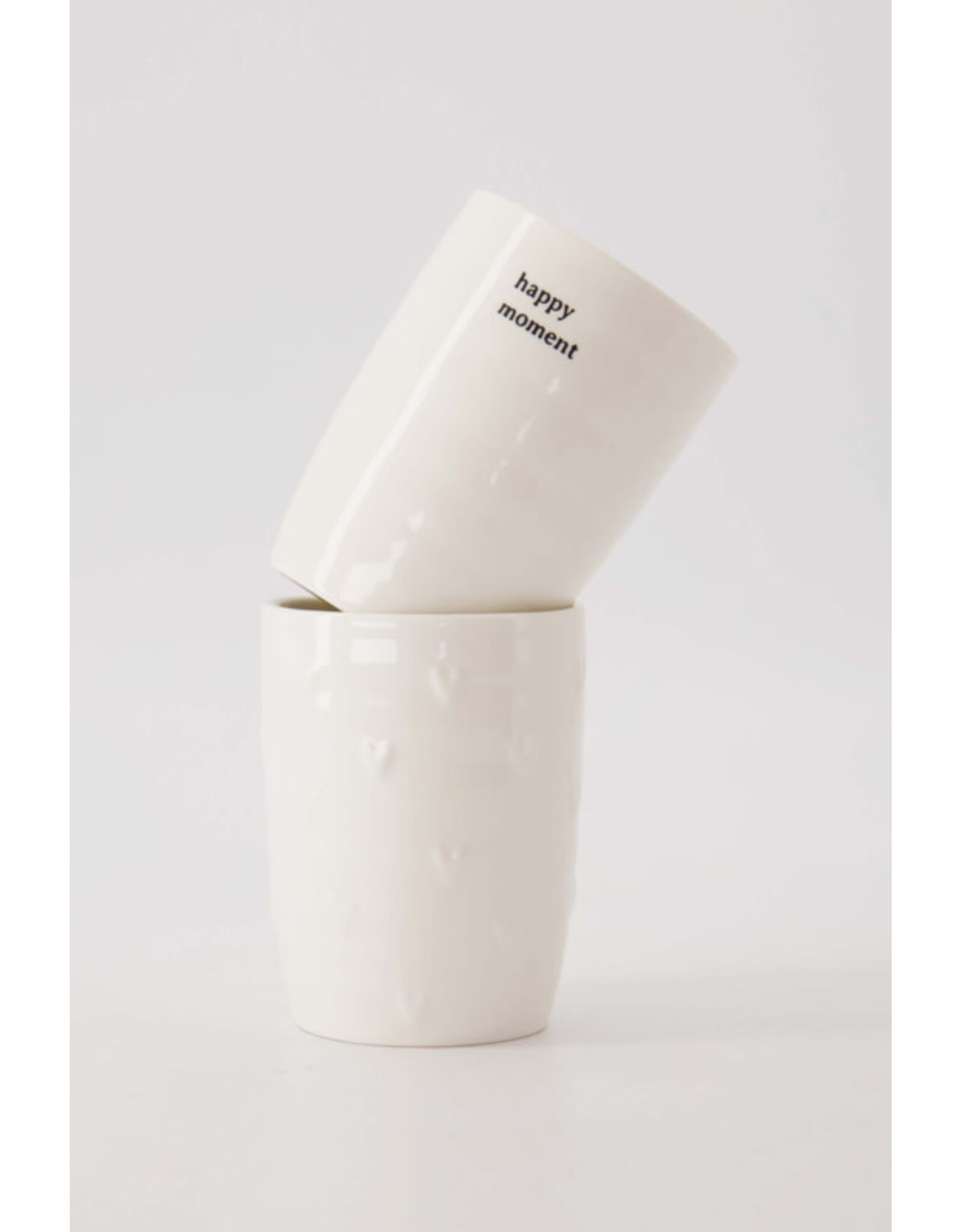 Zusss Koffiemok - Happy moment - Ø7x9,5cm