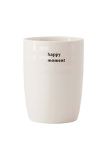 Zusss Koffiemok - Happy moment - Ø7x9,5cm