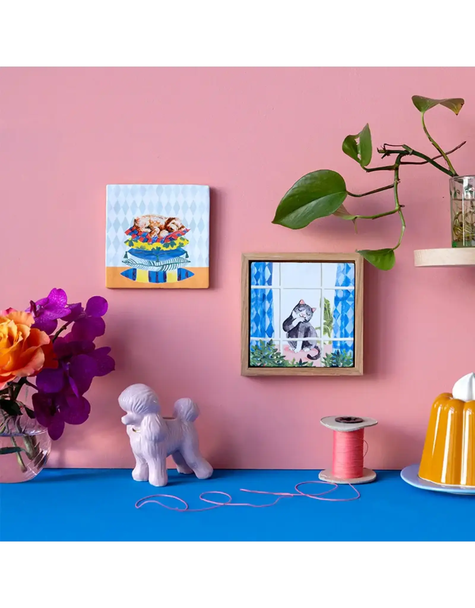 Storytiles Tegel - Cosy Cat