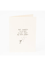 Studio Flash Wenskaart - Confetti in je reet - Dubbele kaart + Envelop