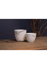 Raeder Theelicht S, Vogel - Goud - Ø 8 x H 6,5 cm