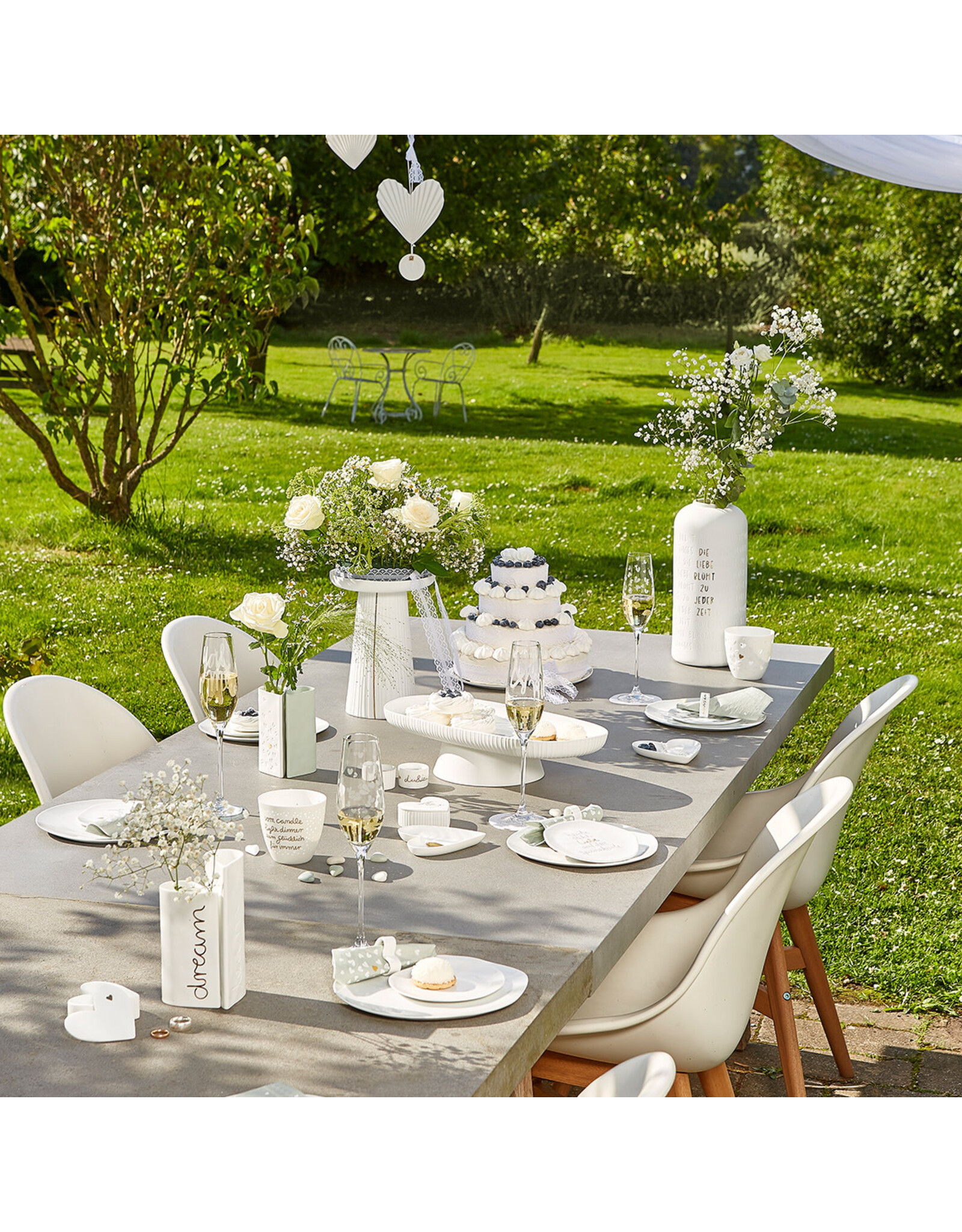 Raeder Servetten - Bladerende Hartjes - 20st