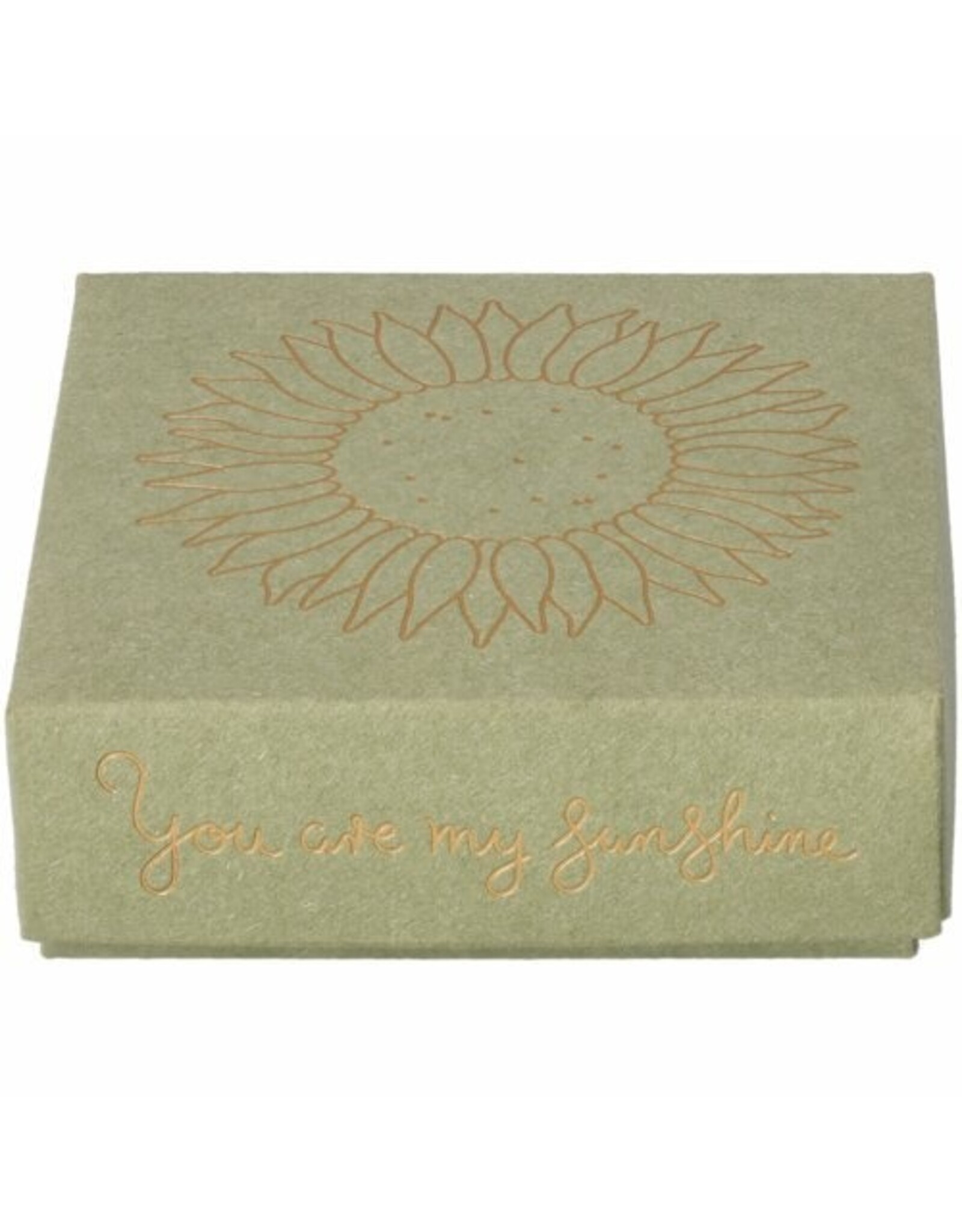 Raeder Mini Wandbordje - Zonnebloem -  Ø6,8cm