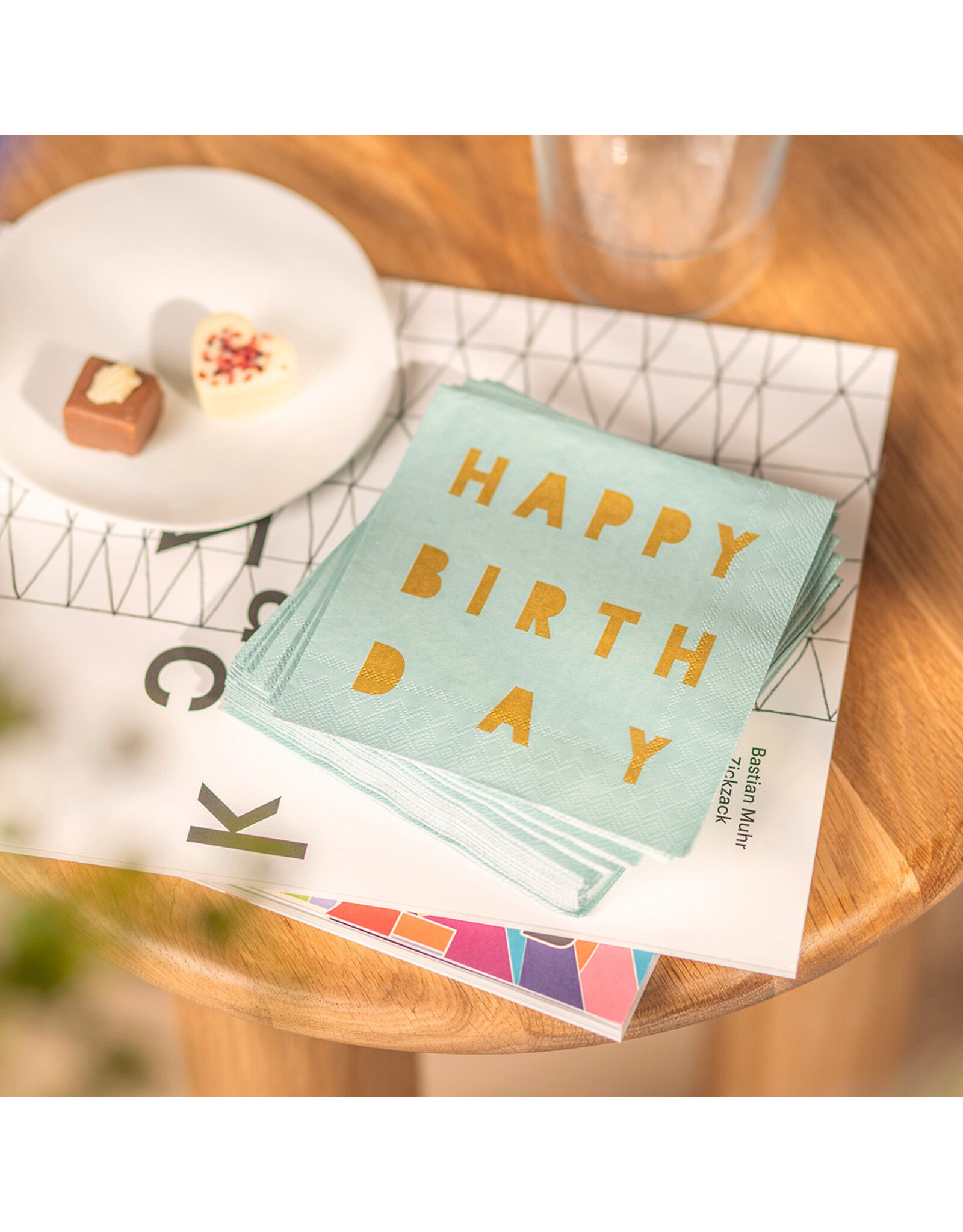 Raeder Servetten - Happy Birthday - 20st