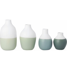 Raeder Plukselvaasje 2.0 - Groen -  4st - Hoogte 4-8 cm