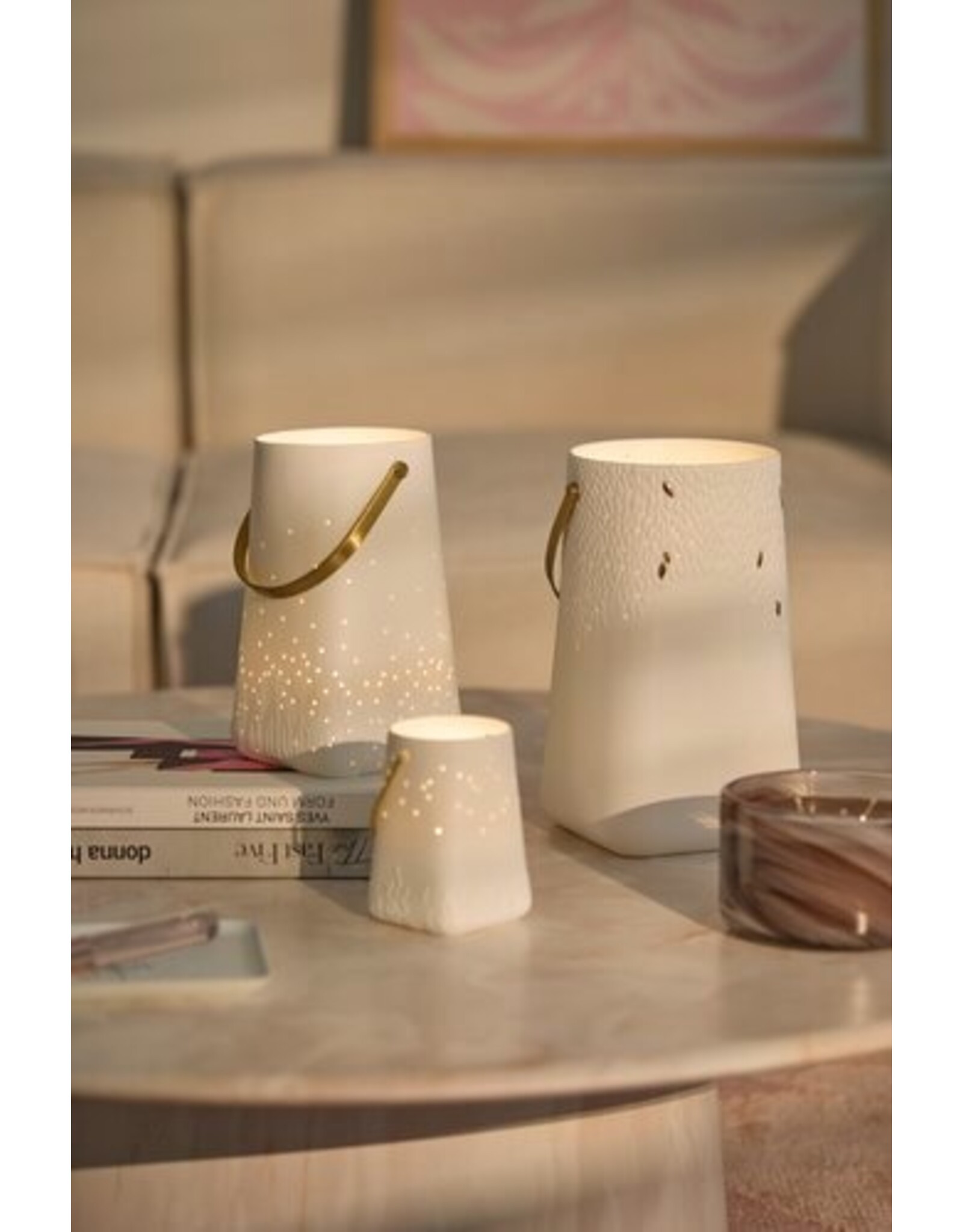 Raeder Lantaarn - Weidebloemen - 11,9x11,9x20cm