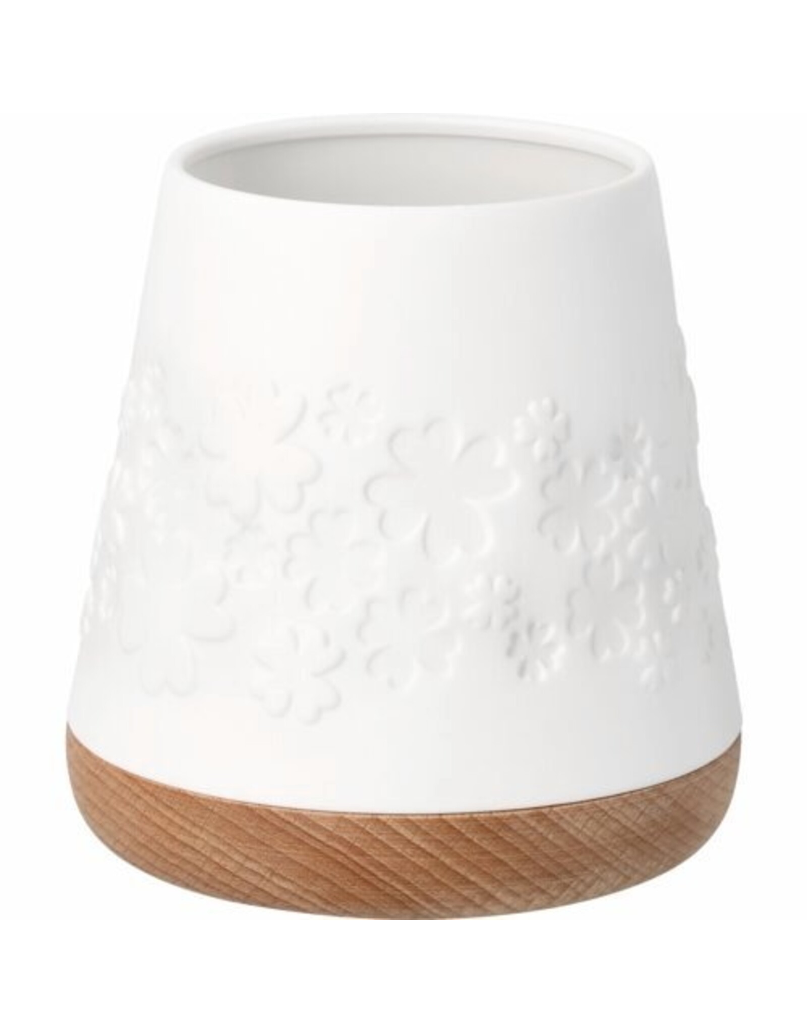 Raeder Theelicht L - Klavertjesvier - Ø10x10,5cm