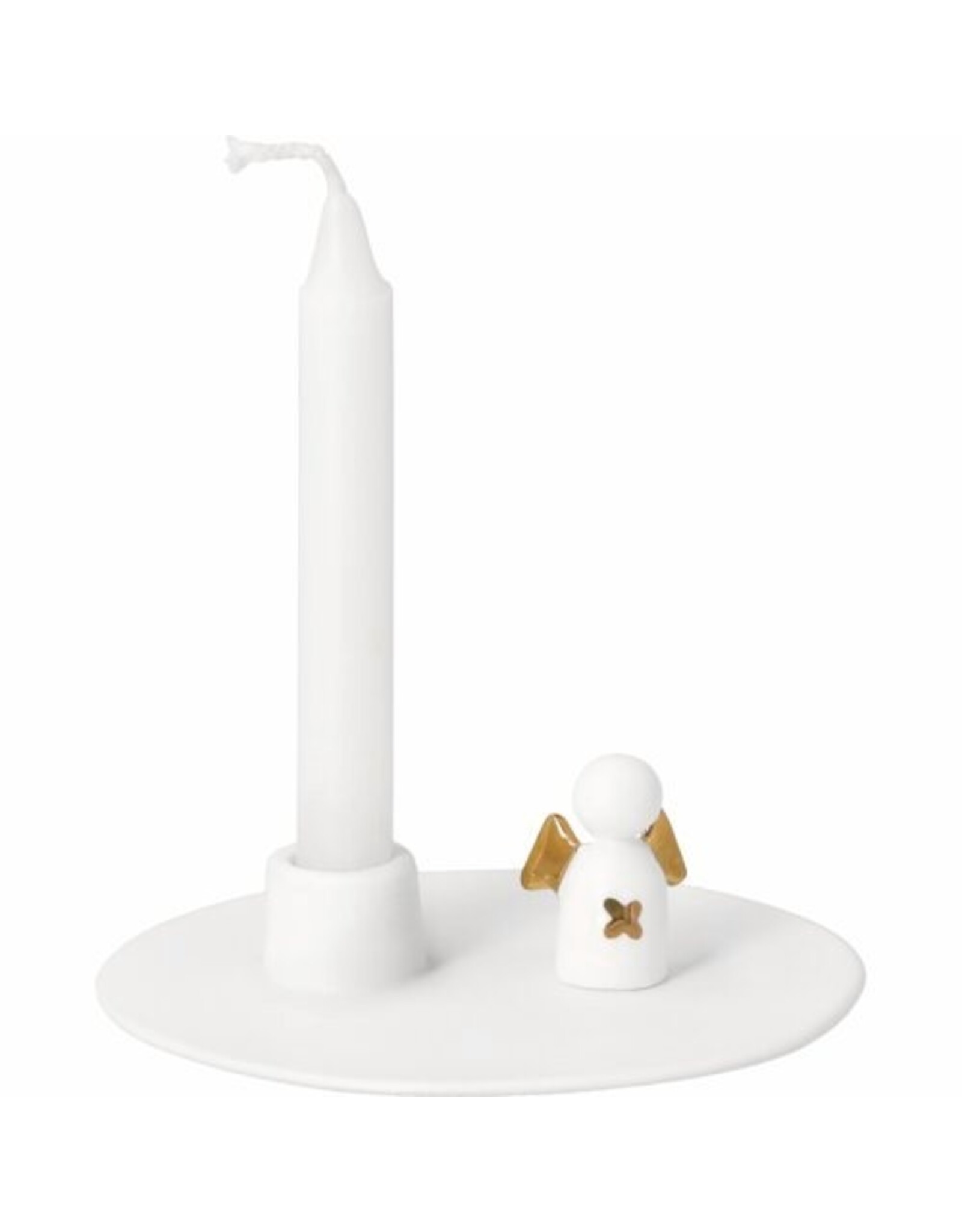 Raeder Kandelaar, Mini Engeltje - Ø9,5x3,1cm