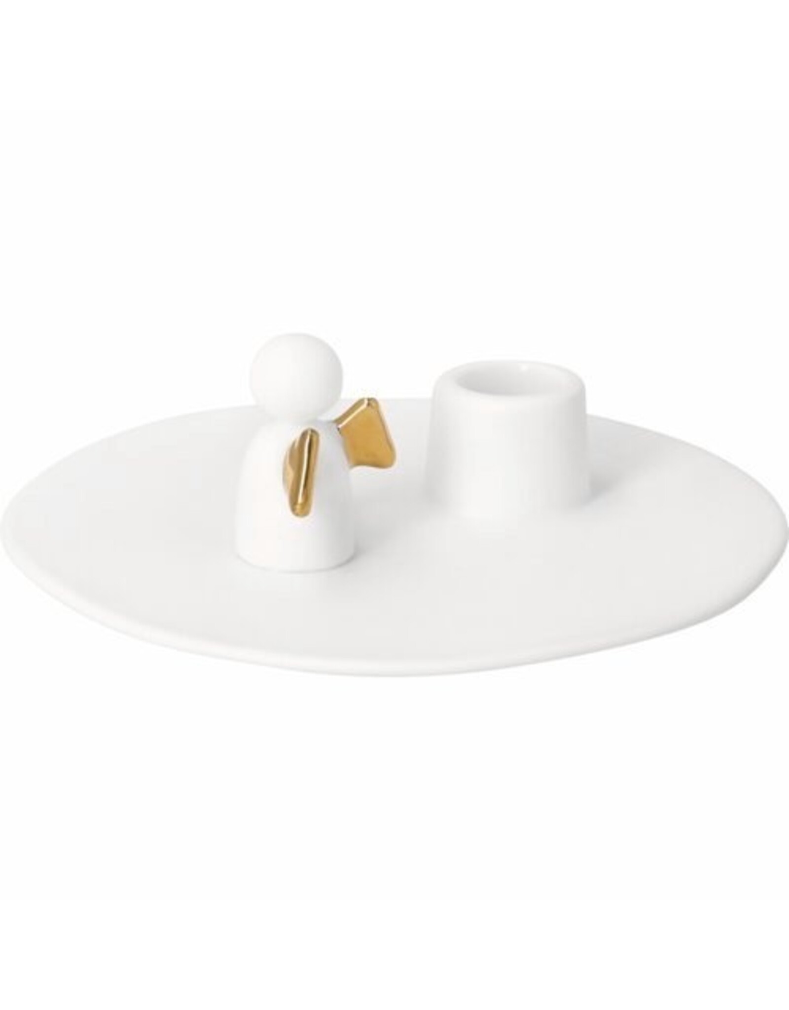 Raeder Kandelaar, Mini Engeltje - Ø9,5x3,1cm