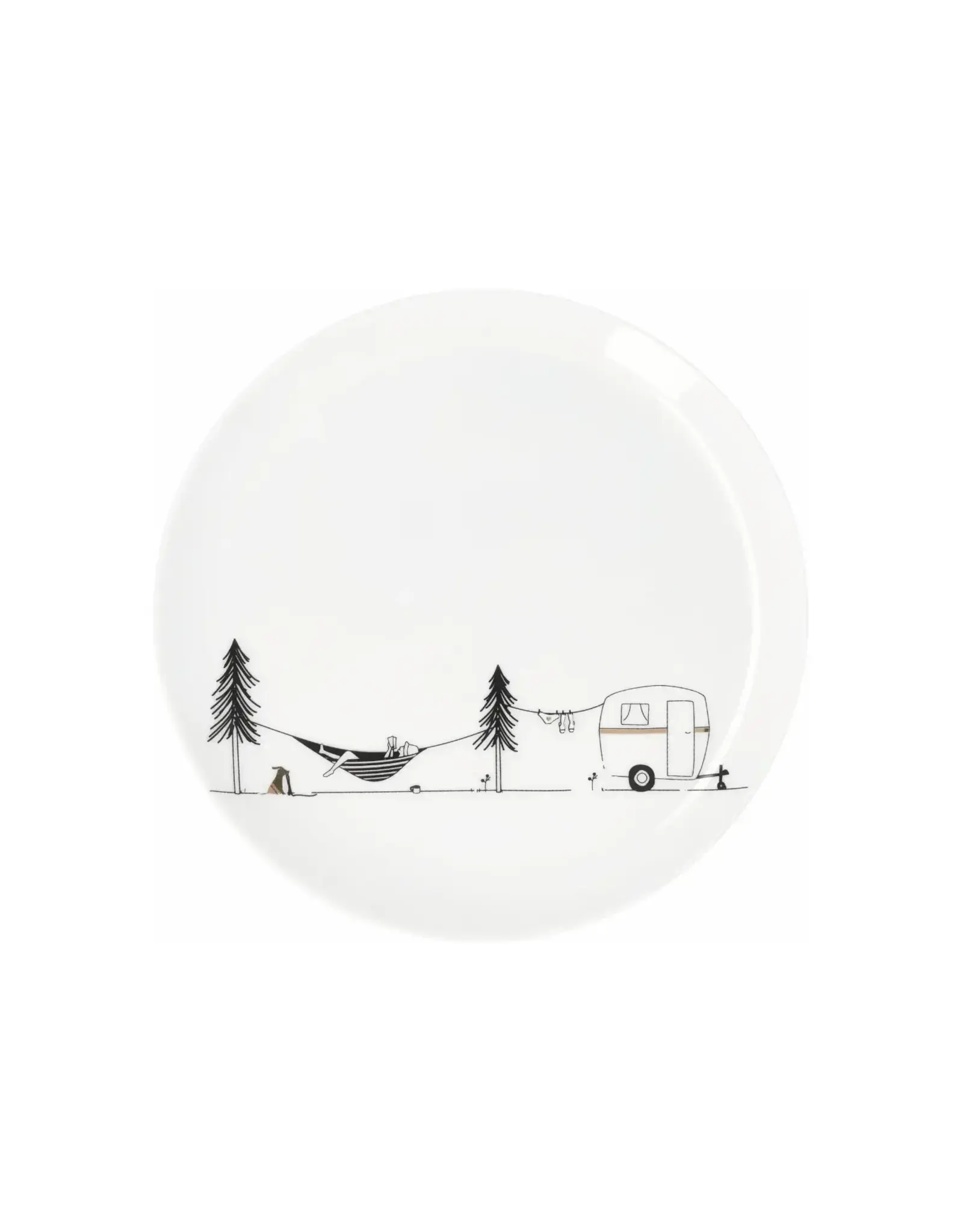 Raeder Bordje, Camping - Ø15cm